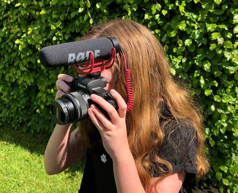 Olivia Inspires Puts A Smile On The Face Of Young Photographer
