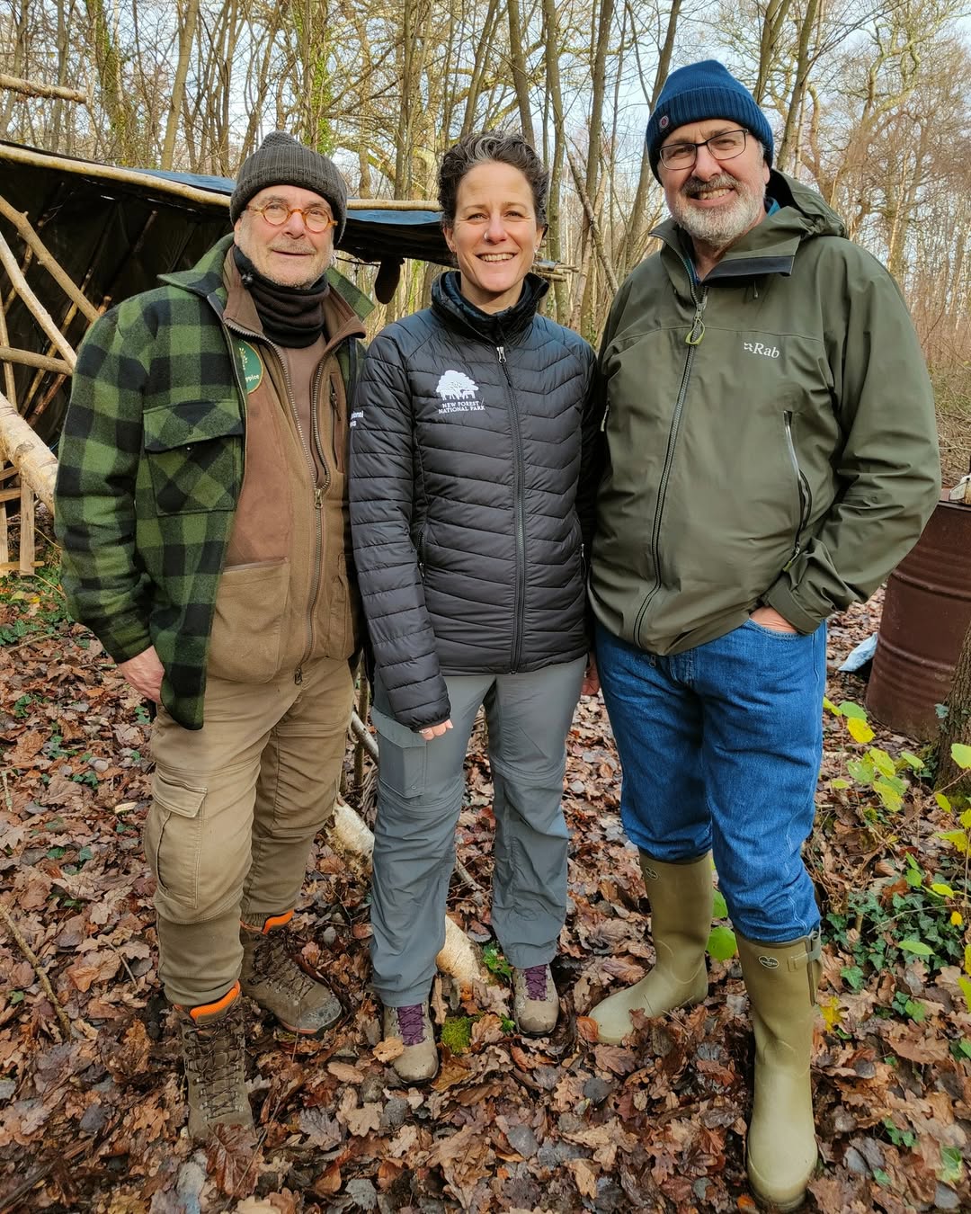 I had a great morning in the Beaulieu Estate woods meeting some of the eleven st…